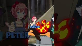 Dokis Cook a KILLER WHALE🐋(DDLC Voiced Animation) #ddlc #shorts