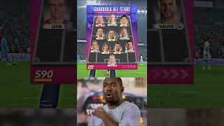 Guardiola All Time 11 #Shorts  #Football #Footballreels