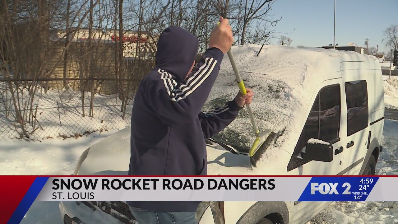 Snow rocket road dangers