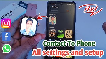 itel smart watch connect to phone|itel smart watch wallpaper change