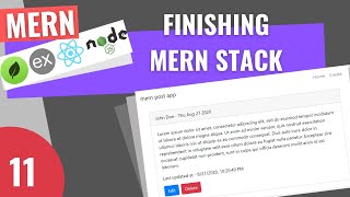 MERN Stack Tutorial   11   Finishing our MERN Stack Application with Create Post Component