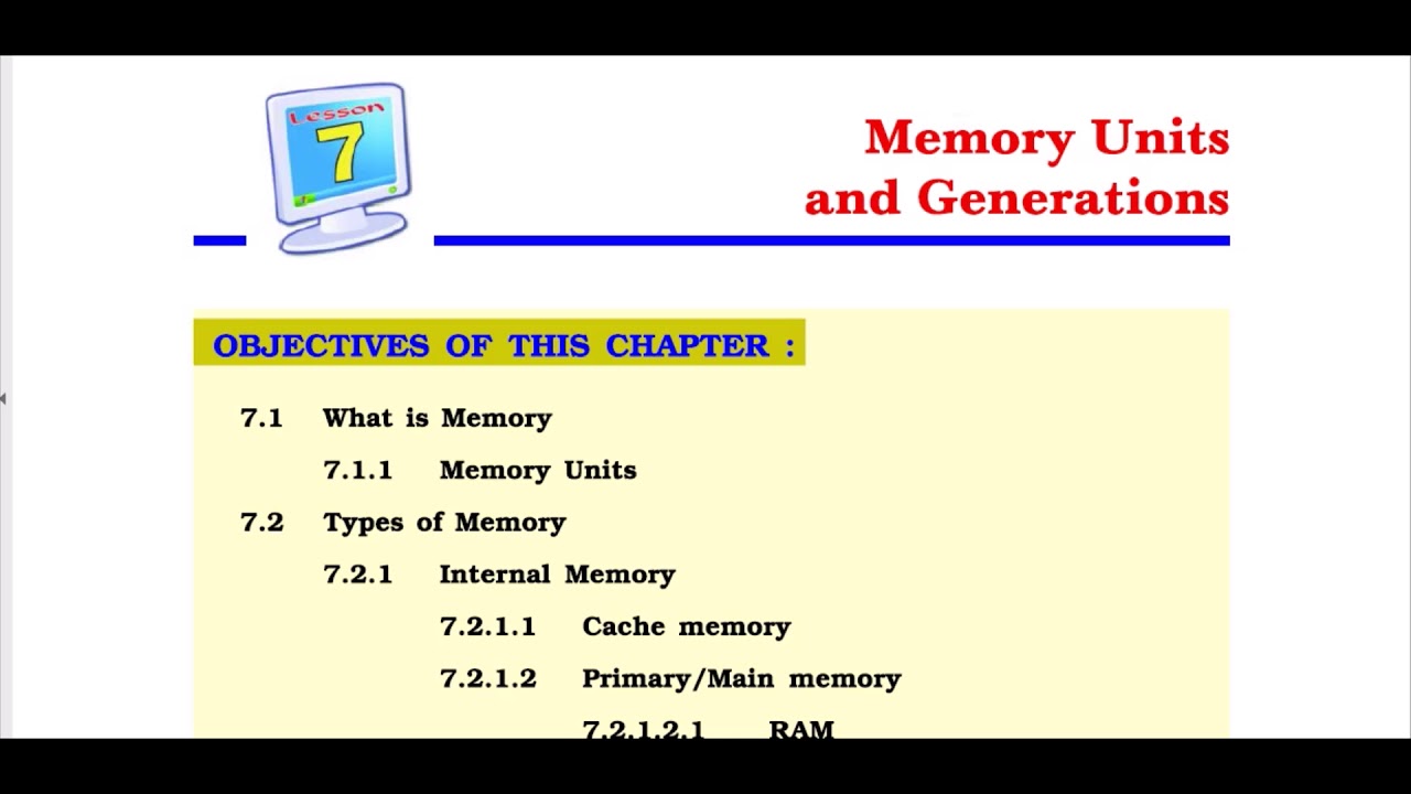 Class 8th - Computer Science - Chapter 07 part 1 - YouTube