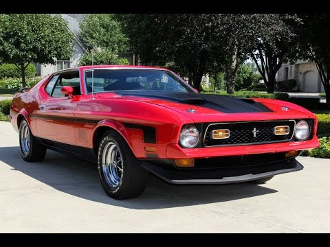 1972 Ford Mustang Mach 1 R Code For Sale