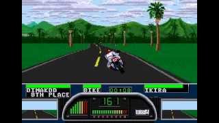 Road Rash 2. Walkthrough. Part 23/31 (Level 5-Hawaii)