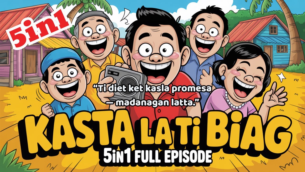 Kasta la Ti Biag | 5in1 FULL EPISODE | Ilocano Radio Comedy Drama 2025