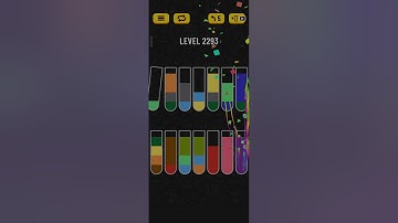 Water sort puzzle level 2293