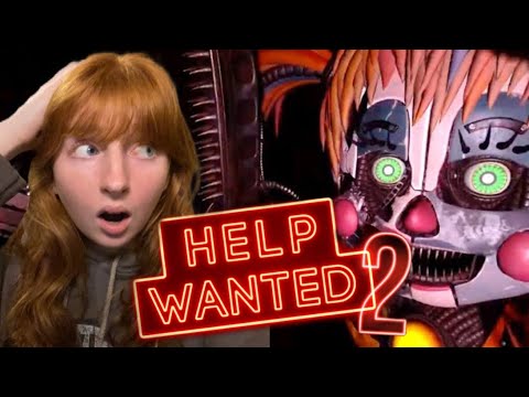 REACTING TO AND ANALYZING THE FNAF HELP WANTED 2 GAMPLAY TRAILER‼️