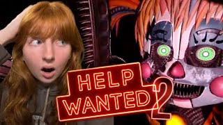 REACTING TO AND ANALYZING THE FNAF HELP WANTED 2 GAMPLAY TRAILER‼️