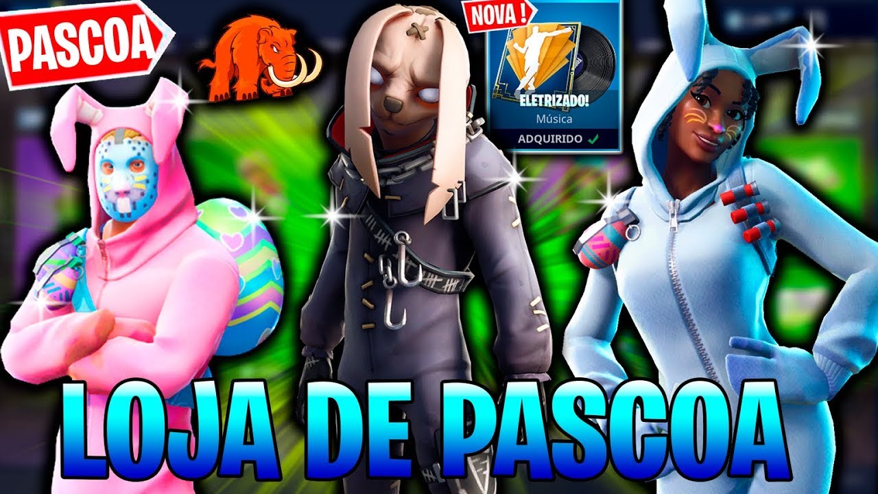 Mundo Fortnite - 🐰 NOVAS SKINS DE PÁSCOA 🐰 Os leakers