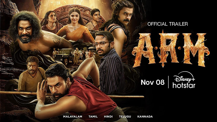 ARM - Ajayante Randam Moshanam | Official Hindi Trailer | Streaming Nov 08 | DisneyPlus Hotstar