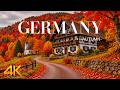 Germany Autumn 4K UHD 🇩🇪🍂 Golden Forests, Fairytale Villages & Scenic Countryside