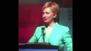 Hillary Clinton introduces George Soros.