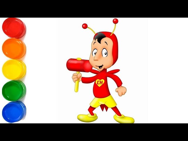 Colorea Al Chapulín Colorado en movimiento 🌈😃 | Dibujos Para Niños - YouTube colorea-al-chapul-n-colorado-en-movimiento-dibujos-para-ni-os-youtube