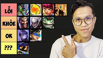 Top 10 Đội Hình Leo Rank Thần Tốc Phiên Bản 16.1B