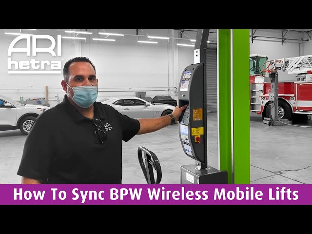 How to Easily Sync BPW Wireless Mobile Column Lifts | ARI-HETRA