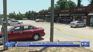 Fayetteville shooting victim in critical condition; 2 people detained