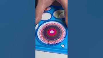 spirograph design pattern #art #stepbystep #drawing #artsandcrafts #calligraphy #spirograph #shorts