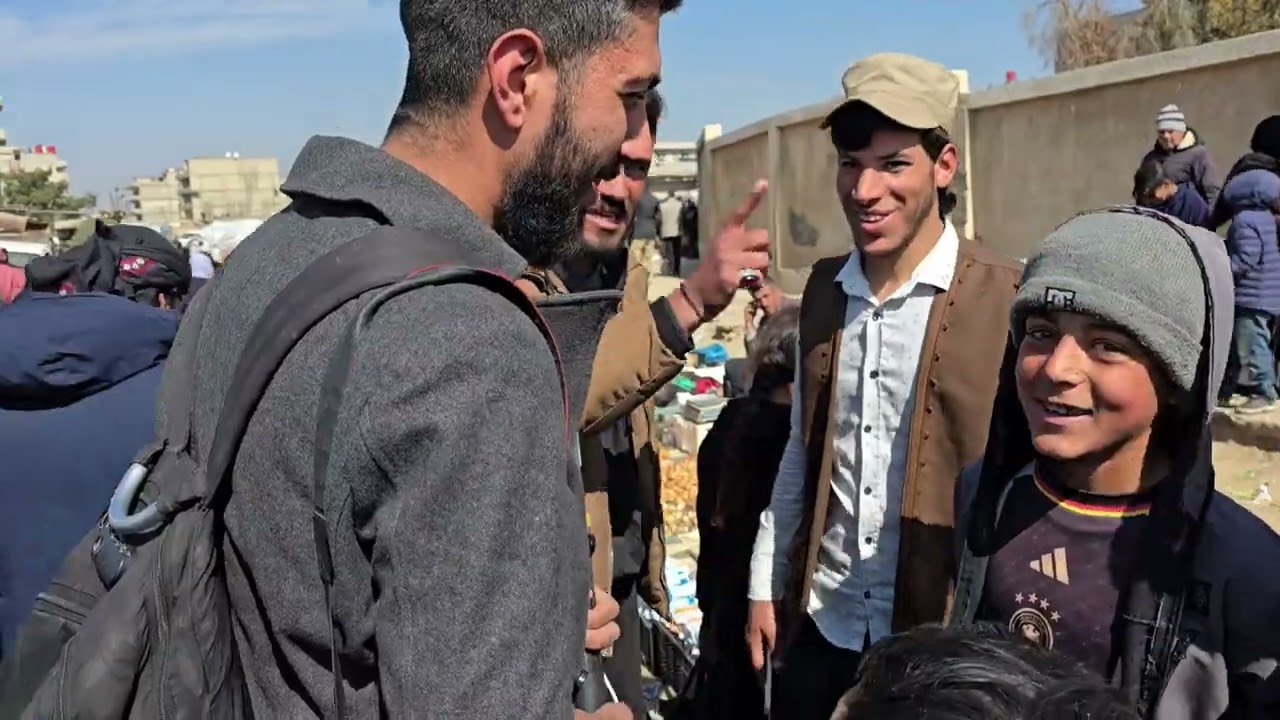 جولة بسوق الجمعة بمدينة القامشلي 💜 #عبدالرحمن_البراك #الحسكة