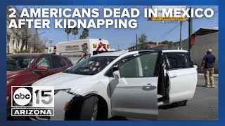 2 Americans kidnapped in Mexico found dead, 2 found alive