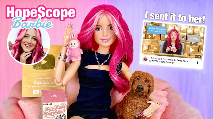 I Made a Custom Barbie For HopeScope! (Sending Her a Mystery Box)