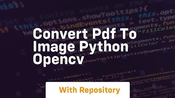convert pdf to image python opencv
