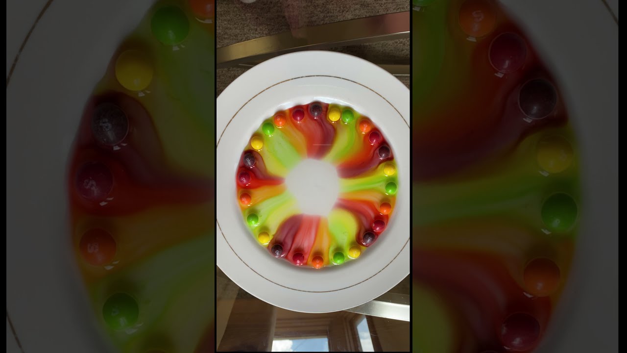 Kids Science Experiment with Skittles.fun activity for children.