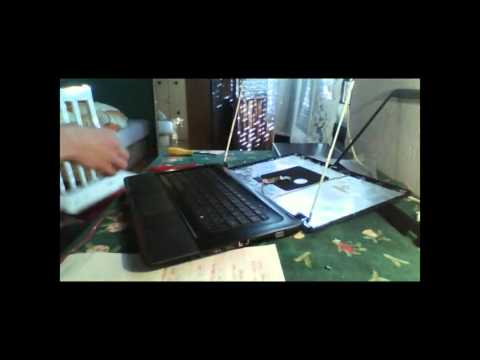 Laptop Screen Replacement / How To Replace Laptop Screen HP 655