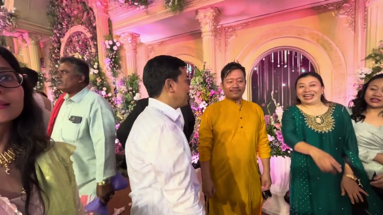 Dushyanth ❤️ Rachana | Grand Royal Reception at Main Palace Bengaluru 👑✨