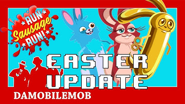 ★ RUN SAUSAGE RUN All Characters Skins | All Easter Characters Skins Unlocked Easter Update)