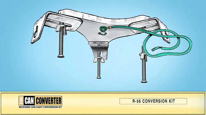 How to Install, Pendant Lighting, Track Lighting, Flush Mount Lighting - The Can Converter Model R56