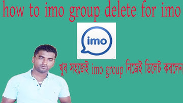 how to imo group delete for imo /by-faruk280
