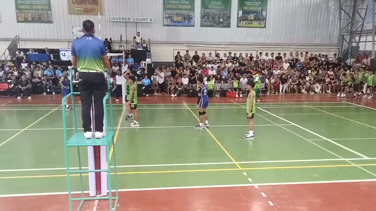 Palarong Pambansa 2024 Volleyball Secondary Boys Prelim Region 7  VS  Region 10 Set 2 #Palaro2024