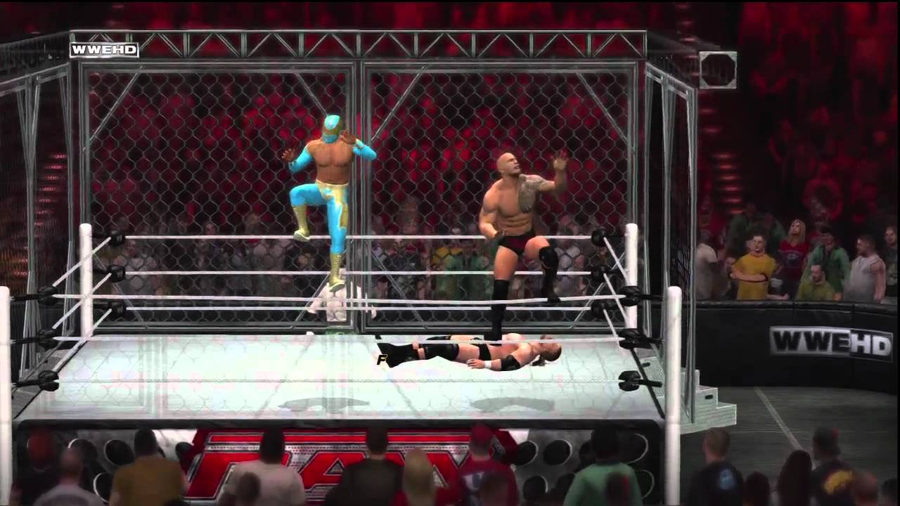 WWE 12 ONLINE - Incredible Cage Escape | Tag Team Match