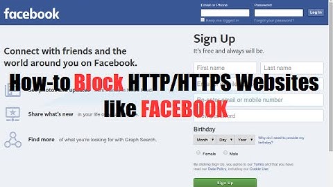 pfSense Block FACEBOOK https | How-to/Guide/Tutorial