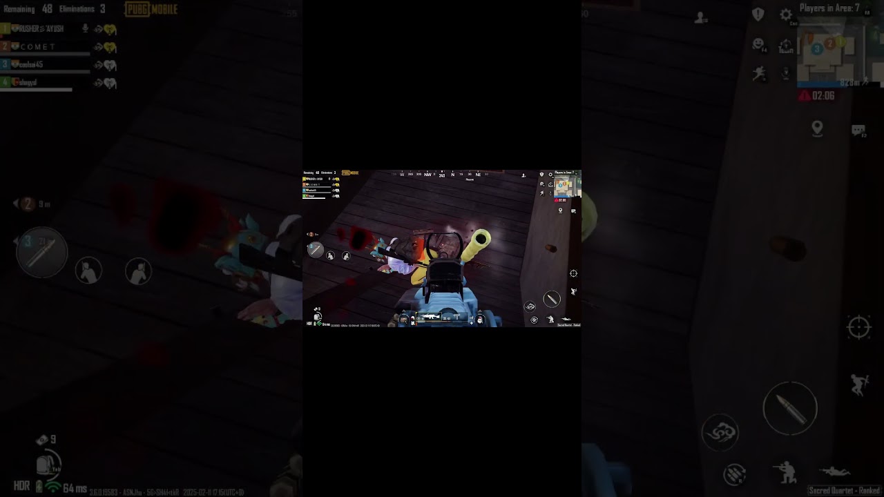 PUBG Mobile Impossible intense Fight  