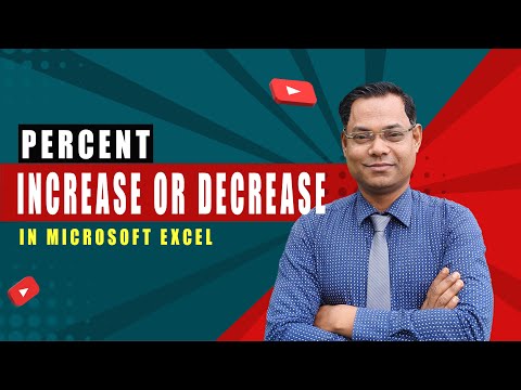 Percent Increase or Decrease in Microsoft Excel