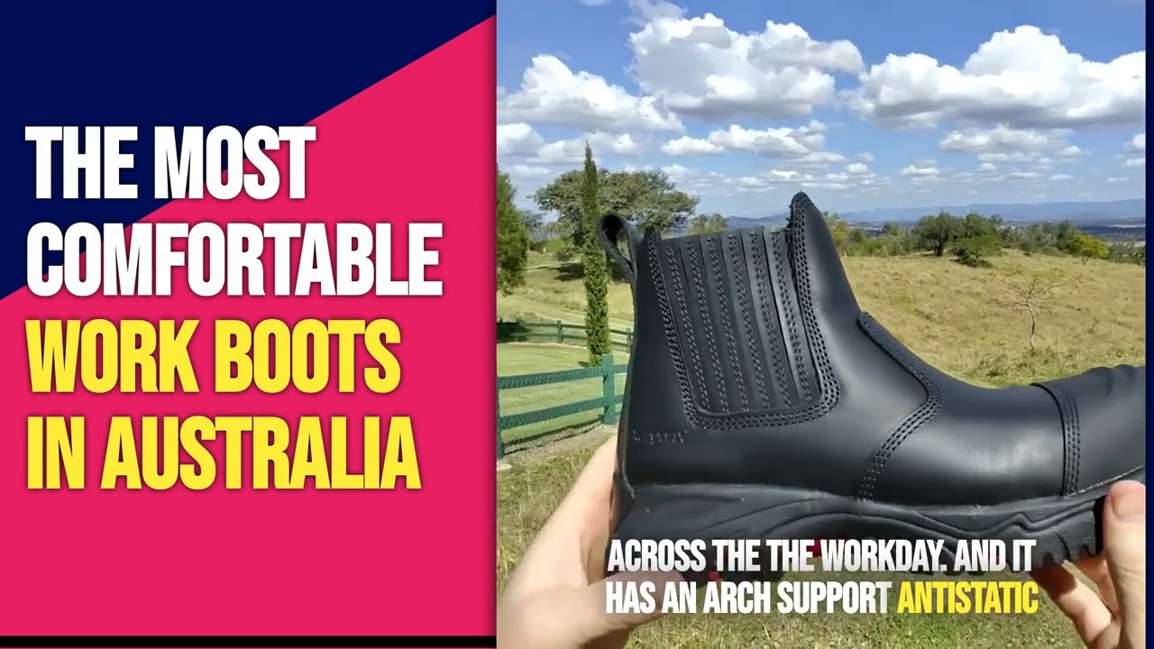 The most comfortable work boot in Australia