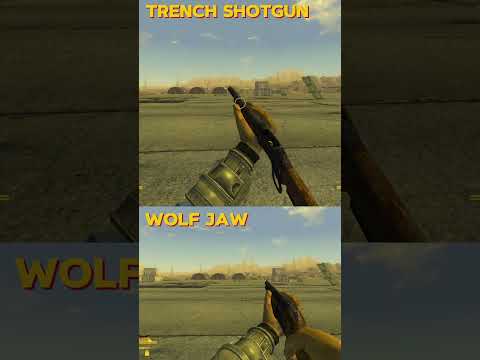 Capon Weapon Pack : trench shotgun and wolf jaw