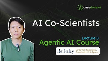 𝐀𝐈 𝐂𝐨-𝐒𝐜𝐢𝐞𝐧𝐭𝐢𝐬𝐭𝐬, 𝐭𝐡𝐞 𝐁𝐞𝐠𝐢𝐧𝐧𝐢𝐧𝐠 𝐨𝐟 𝐉𝐚𝐫𝐯𝐢𝐬 - Agentic AI MOOC 2025 Lecture 8 Summary