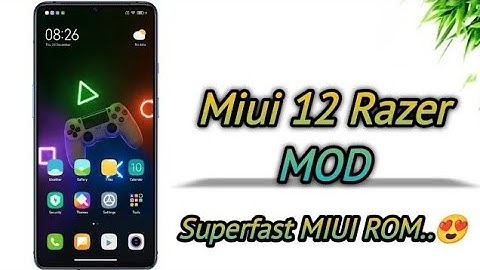 [STABLE] MIUI 12 Razer MOD ft. Redmi Note 5 Pro , Note 6 Pro , Note 7 , Note 8 | A Different UI ❤️❤️