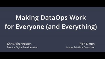 How to Make DataOps Work for Everyone and Everything