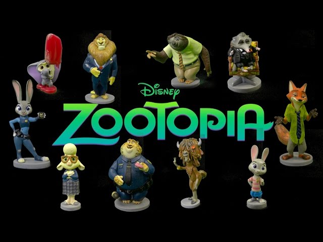 その他 Zootopia Deluxe Figurine Playset Disney Zootopia Deluxe Figurine Playset from The Disney Store