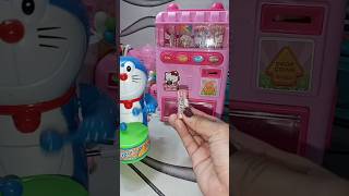 The Drummer Doraemon the Coca cola in to Hellow kitty Vending Machine asmr viral satisfying
