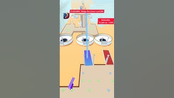 Bridge Run #Game Level 286 #Gameplay #shorts