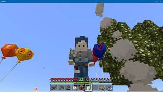 Let's Play  Minecraft bedrock  mod Floating Raft survival ep 1 screenshot 4