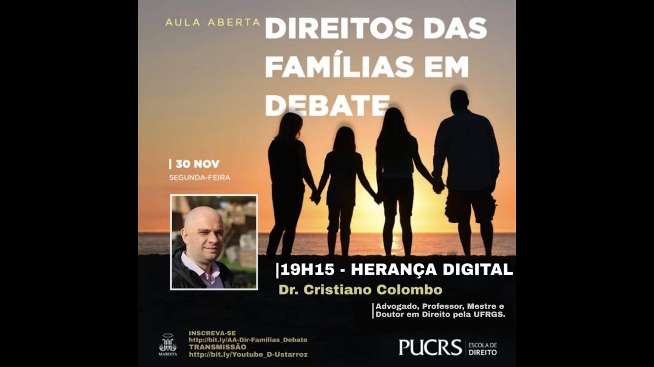 Herança Digital: Prof. Cristiano Colombo