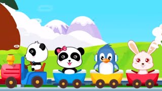 Baby Panda Learn New Words ❀  Animated Stickers ❀ Interactive & Fun ❀ Babybus Game for kids screenshot 5