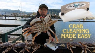Cleaning Crab With The Crackn Crab Cleaner