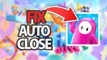 How To Fix Fall Guys Game App Auto Close | Easy Quick Solution