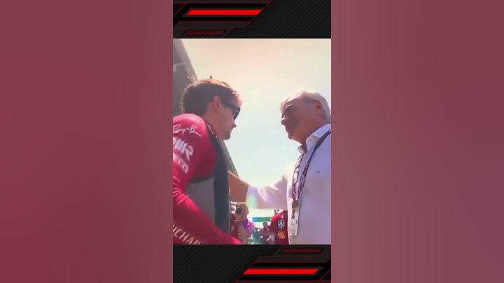 Charles with Carlos Sainz Sr Carlos’s Dad in Spain GP 2025  #f12025 #spaingp #charlesleclerc